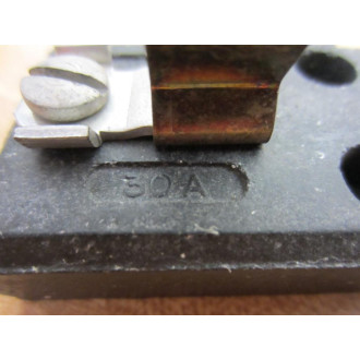 Shawmut 1067 Fuse Block 1 Pole 30A 250V - Used