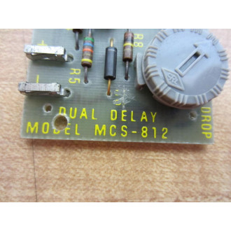 Warner Electric MCS-812 Delay Drop Board MCS812 - New No Box