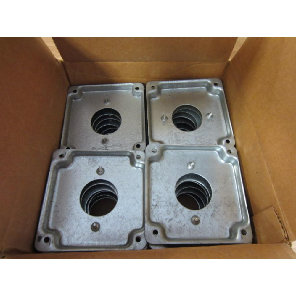 OZ Gedney 8379 4" Square Cover (Pack of 25)