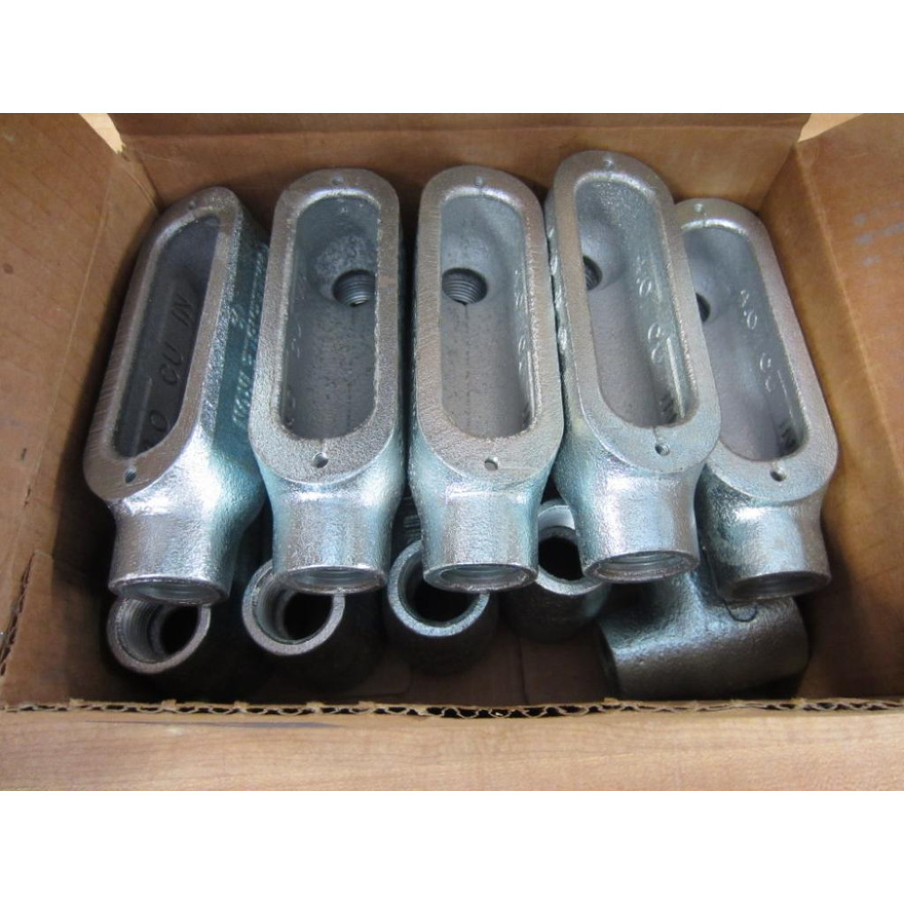 OZ Gedney LB-50 Conduit Bodies Type LB Size 12" (Pack of 10)