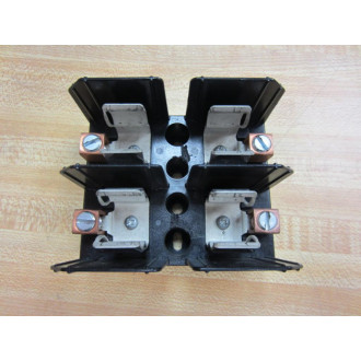 Bussmann J60060-2COR Fuse Block 2-Pole J600602COR (Pack of 3) - Used