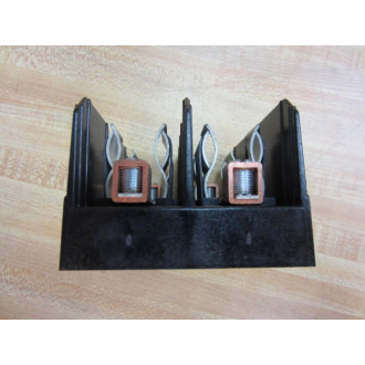 Bussmann J60060-2COR Fuse Block 2-Pole J600602COR (Pack of 3) - Used