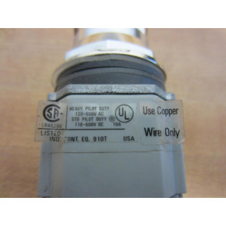 IDEC ALFD29911NA-120V ALFD29911NA120V Illuminated Pushbutton - New No Box