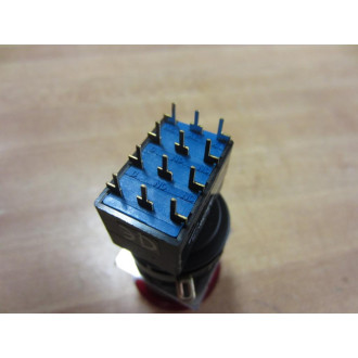 IDEC LW1L-A3C30V-R Red Mushroom Head Push Button LW1LA3C30VR - New No Box