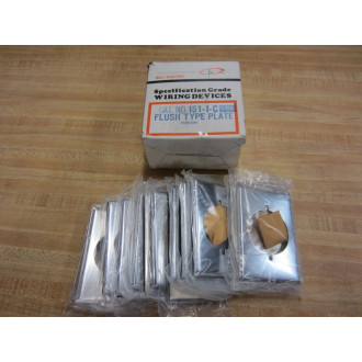 Bell Electric 151-1-C Single Gang Plate 83221 (Pack of 20)