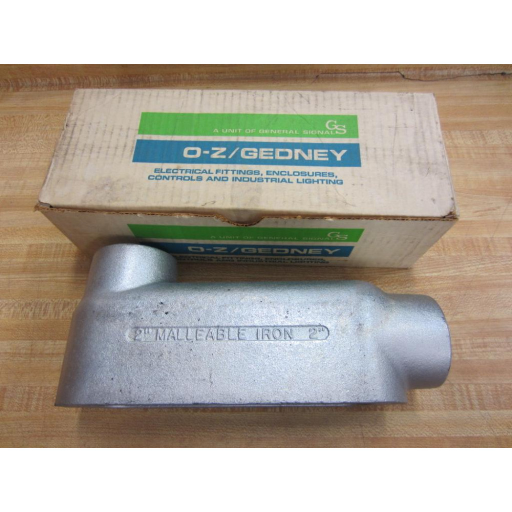 O-ZGedney LB-200 LB200 Conduit Body 2"