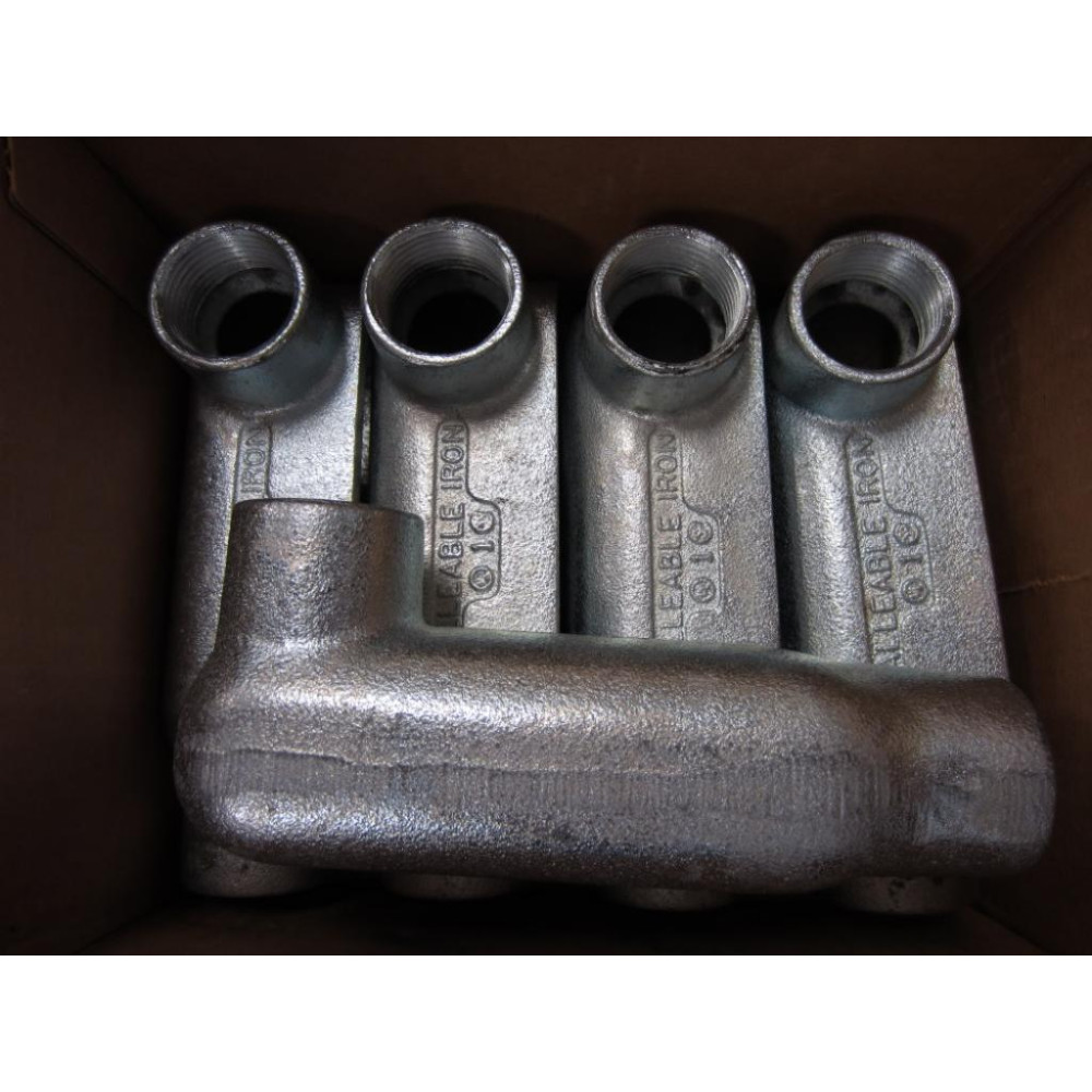 OZ Gedney LR-100 LR100 Conduit Body Type LR Size 1" (Pack of 5)