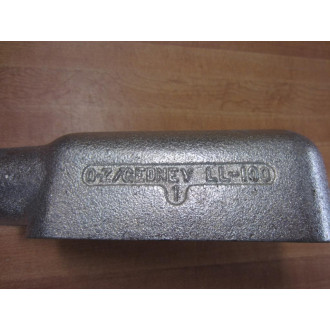 OZ Gedney LL-100 LL100 Conduit Body Size 1" LL Type (Pack of 5)