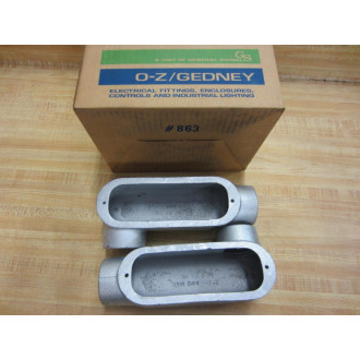 O-ZGedney LR-150 LR150 Conduit Body 1-12" (Pack of 2)