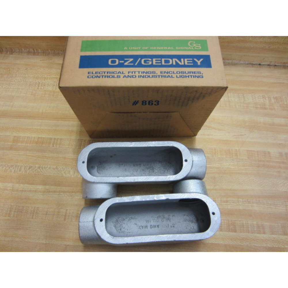 O-ZGedney LR-150 LR150 Conduit Body 1-12" (Pack of 2)