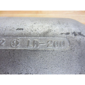 O-ZGedney LR-200 LR200 Conduit Body 2" - New No Box