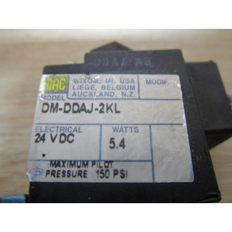 Mac Valves 451A-AOA-DM-DDAJ-2KL Solenoid Valve 451AAOADMDDAJ2KL - Used