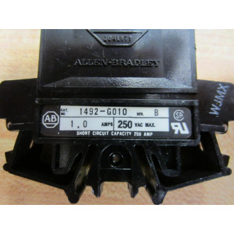 Allen Bradley 1492-G010 1492G010 Circuit Breaker - Used