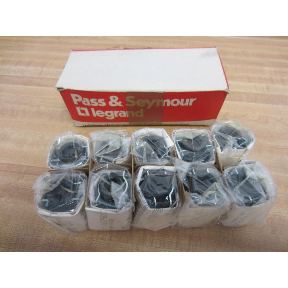 Pass & Seymour 9750-DF Dead Front Plug 4475 (Pack of 10)