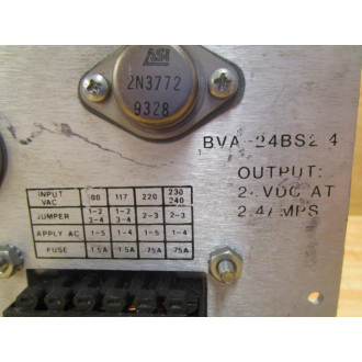 Powervolt BVA-24BS2.4 Power Supply BVA24BS24 - Used