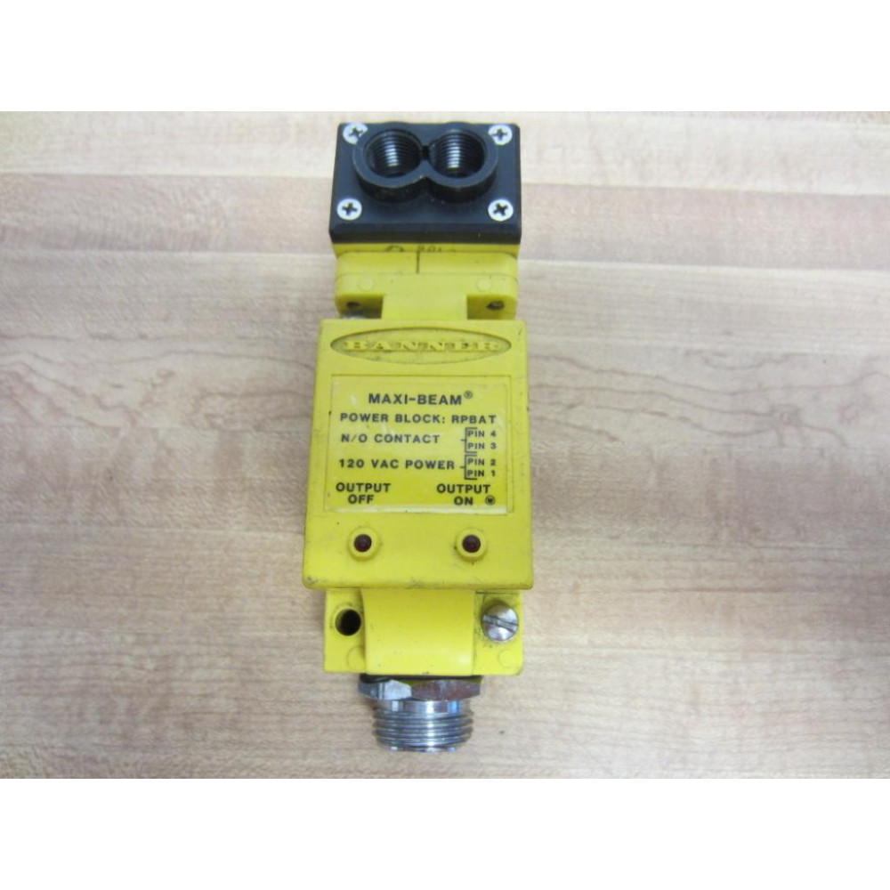 Banner RPBAT Power Block 27324 W Head - Used