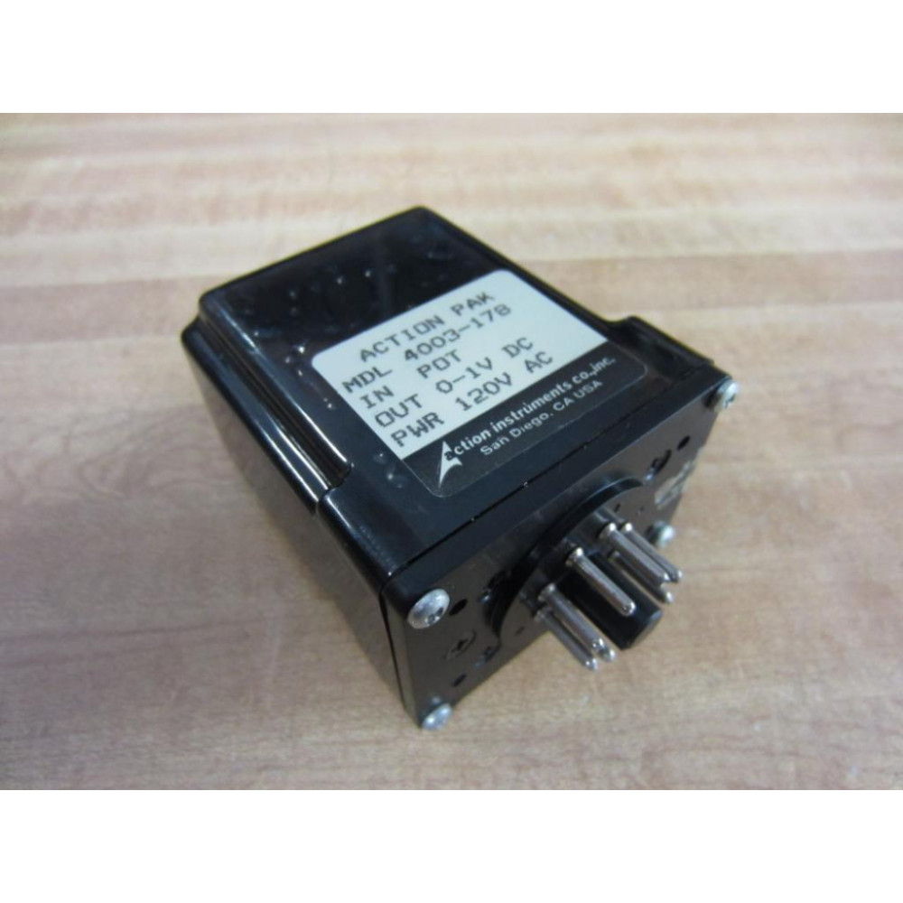 Action Instruments 4003-178 4003178 Relay 120Vac - Used