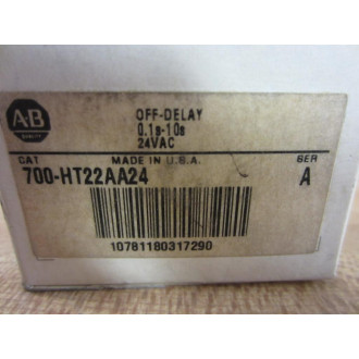 Allen Bradley 700-HT22AA24 700HT22AA24 Time Delay Relay Ser A