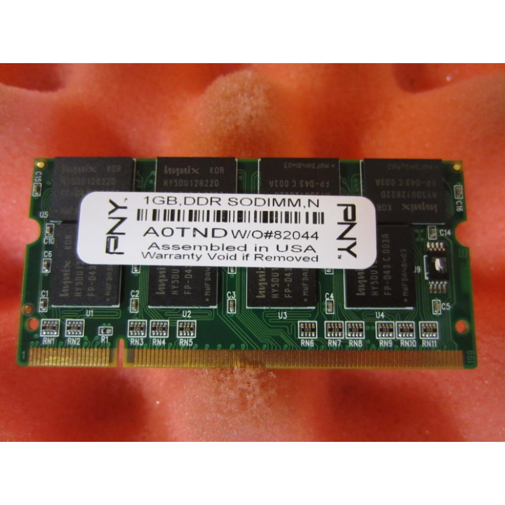 PNY A0TND 1GB, DDR Sodimm, N Memory Module - New No Box