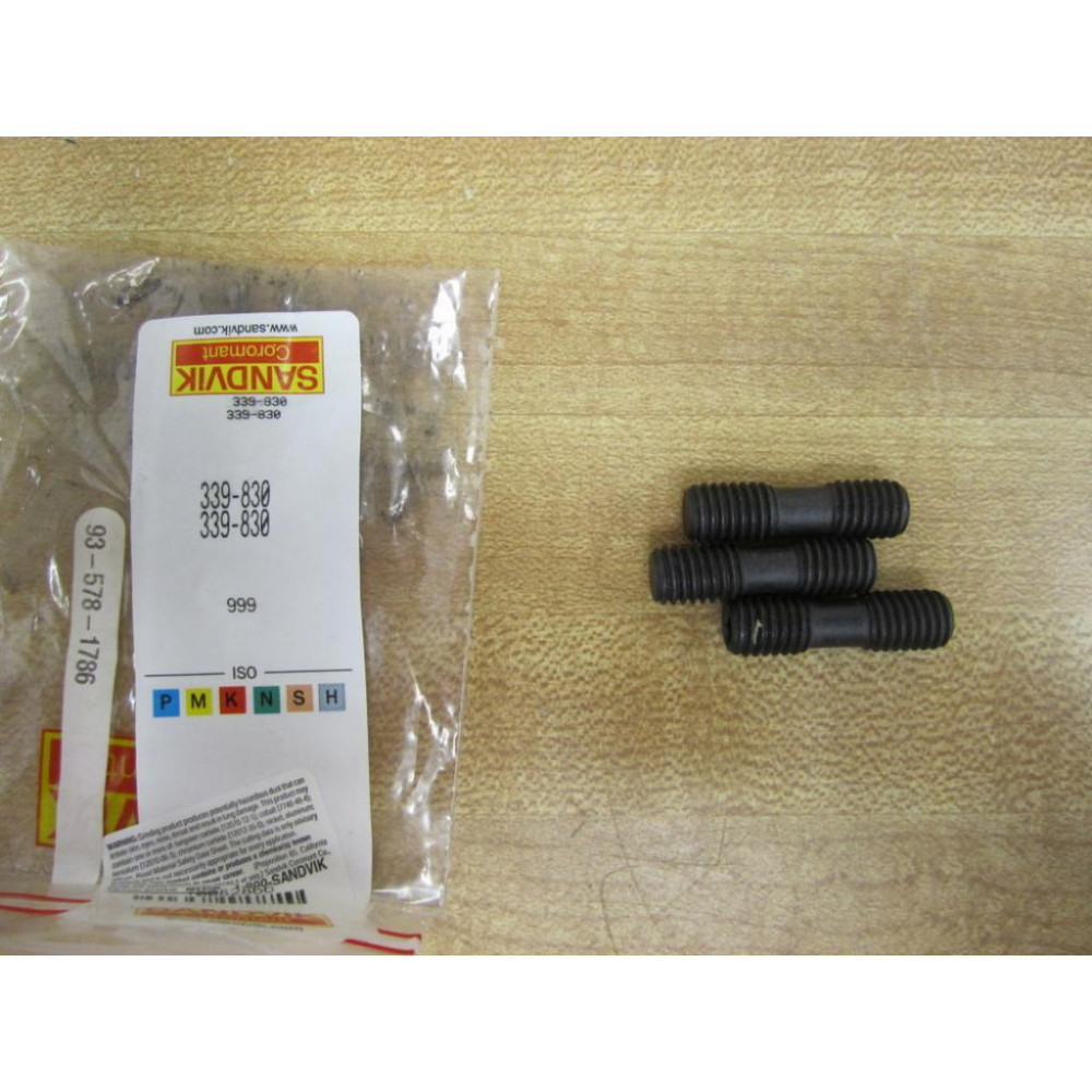 Sandvik Coromant 339-830 Wedge Screw (Pack of 3)