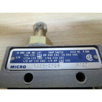 Honeywell BZE6-2RQ8 Limit Switch BZE62RQ8 WO Base - Used