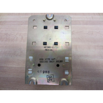 Ward 447-9401-11 Relay Missing Two Unit Poles - Used