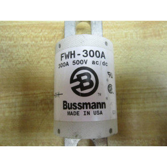 Bussmann FWH-300A 300 Amp 500V Fuse FWH300A - Used