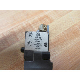 Westinghouse 0T2D Oil-Tite Contact Block NC OT2D (Pack of 2) - New No Box