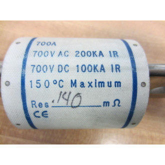 Ferraz Shawmut A70QS700-4 Amp-Trap Semiconductor Fuse Res 140 m Ohms - Used