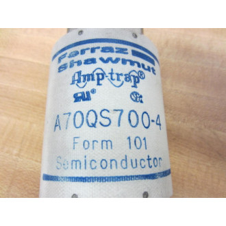 Ferraz Shawmut A70QS700-4 Amp-Trap Semiconductor Fuse Res 140 m Ohms - Used