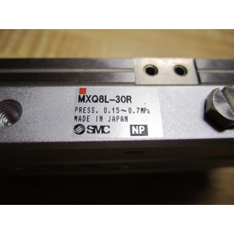 SMC MXQ8L-30R Slide Table Guided Cylinder Actuator MXQ8L30R - New No Box