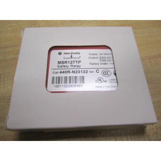 Allen Bradley 440R-N23132 Guardmaster Safety Relay MSR127TP Series C