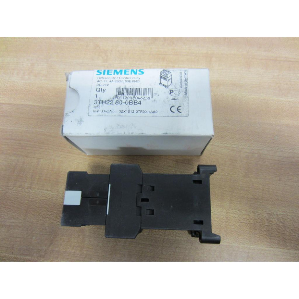 Siemens 3TH2280-0BB4 Control Relay 3TH22800BB4