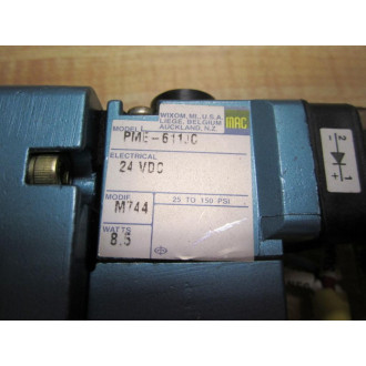 Mac Valves MV-A2B-A111-PM-611JC Valve MVA2BA211PM611JC - New No Box