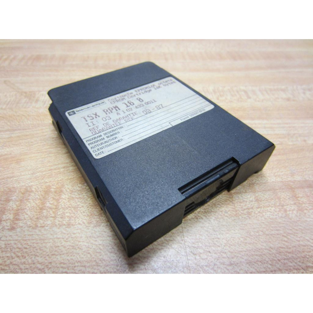 Telemecanique TSX-RPM-16-8 EPROM 16K Bytes TSXRPM168 03-87 - Used