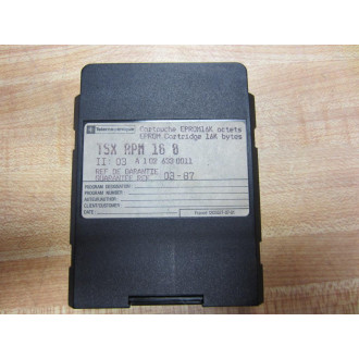 Telemecanique TSX-RPM-16-8 EPROM 16K Bytes TSXRPM168 03-87 - Used