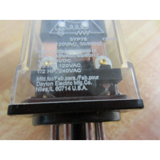 Dayton 5YP78 Relay - New No Box