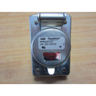 Russellstoll SKRR12XG Receptacle 12 Pin Wall Mount 20A 250V600VAC - New No Box
