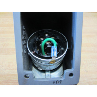 Russellstoll SKRR12XG Receptacle 12 Pin Wall Mount 20A 250V600VAC - New No Box