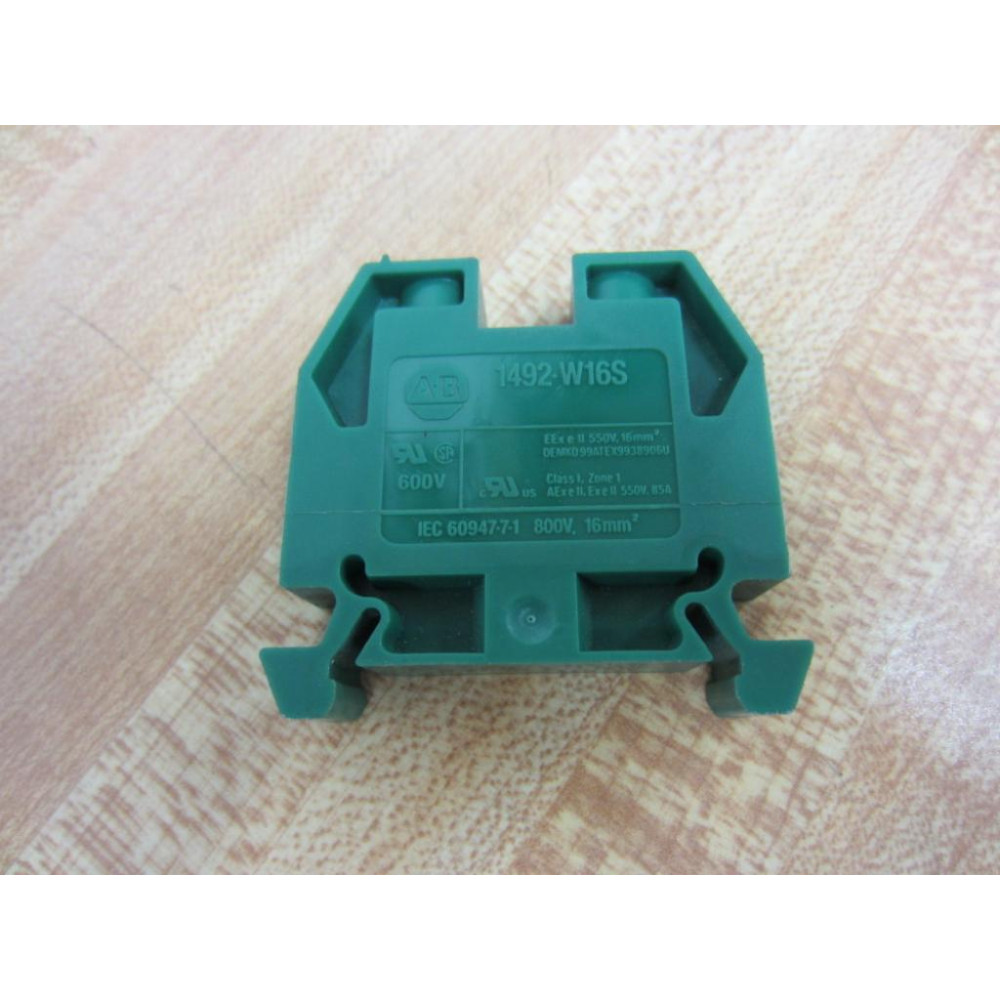 Allen Bradley 1492-W16S Terminal Block 1492-W16SG (Pack of 26) - New No Box