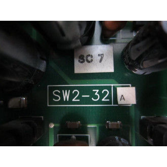 SIEI SW2-32 Switching Power Supply Board SW232 ECS 1801-2 - Used