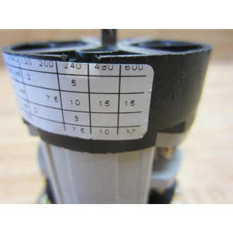 Bremas CB0250003LE2U Cam Switch - Used