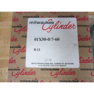Milwaukee Cylinder 01X50-07-60 01X500760 Seal