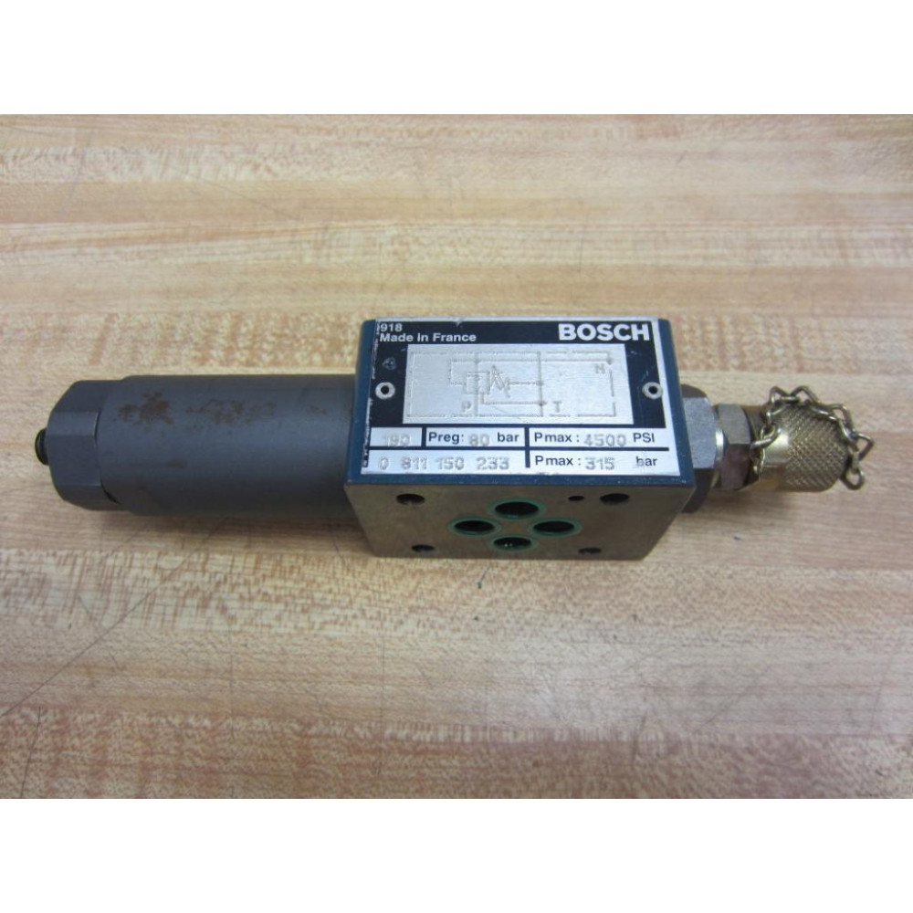 Rexroth Bosch Group 0 811 150 233 0811150233 Valve - Used