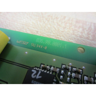 Sieb & Meyer 0369810DF4100 Circuit Board Rev 2 - Used