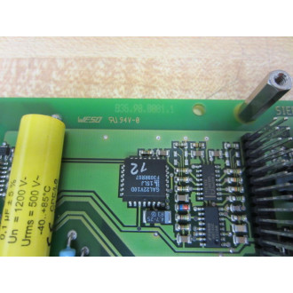 Sieb & Meyer 0369810DF4100 Circuit Board Rev 3 - Used