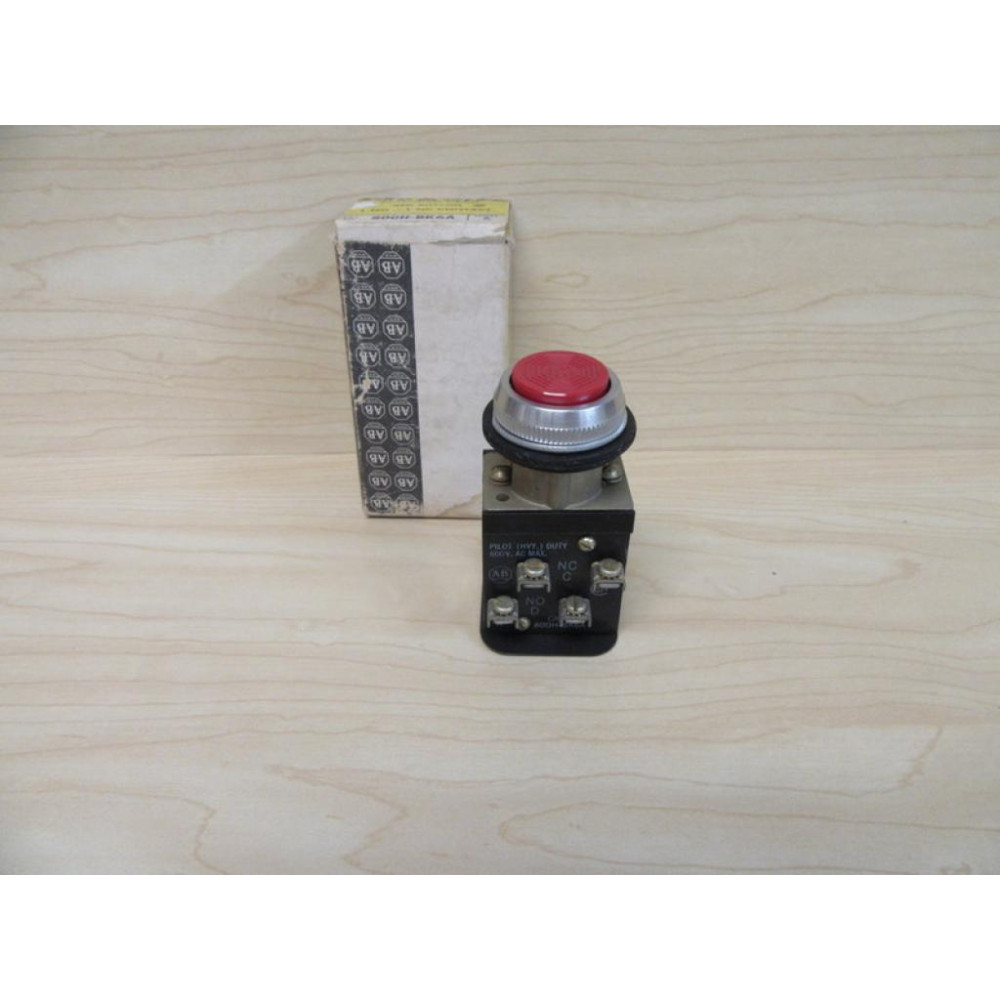 Allen Bradley 800H-BK6A Switch Push Button 800HBK6A Series A