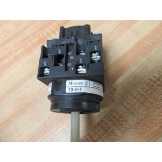 Moeller T0-2-1 Disconnect Switch T021 WO Handle - Used