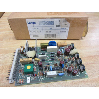 Lenze 431 Speed Control Card Model E