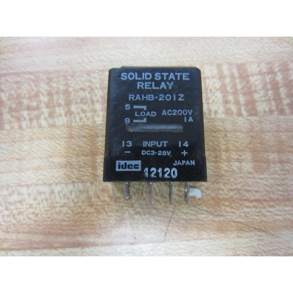 IDEC RAHB-201Z Solid State Relay RAHB-20IZ - Used